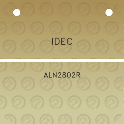 idec-aln2802r