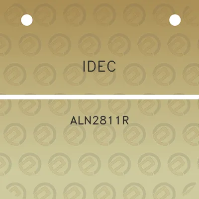 idec-aln2811r