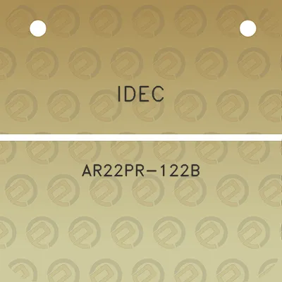 idec-ar22pr-122b