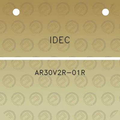 idec-ar30v2r-01r