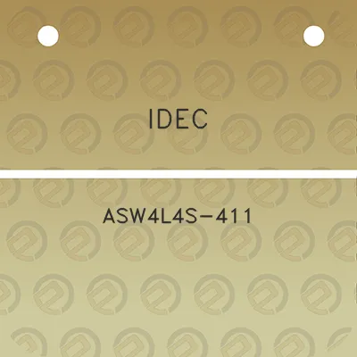 idec-asw4l4s-411