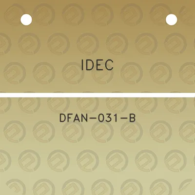 idec-dfan-031-b