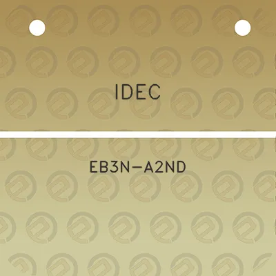 idec-eb3n-a2nd