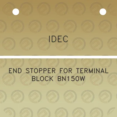 idec-end-stopper-for-terminal-block-bn150w