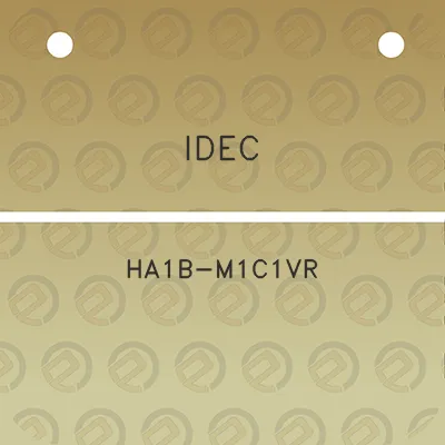 idec-ha1b-m1c1vr