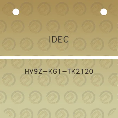 idec-hv9z-kg1-tk2120