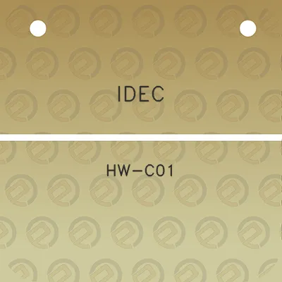 idec-hw-c01