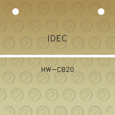 idec-hw-cb20