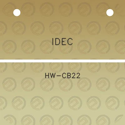 idec-hw-cb22