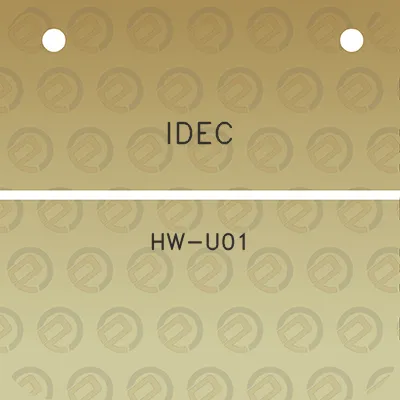 idec-hw-u01