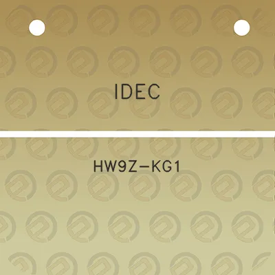 idec-hw9z-kg1