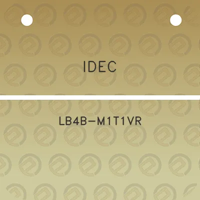 idec-lb4b-m1t1vr