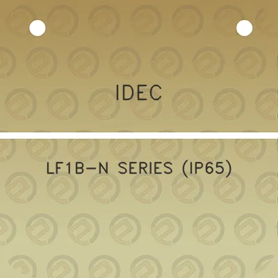 idec-lf1b-n-series-ip65