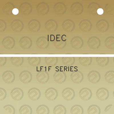 idec-lf1f-series