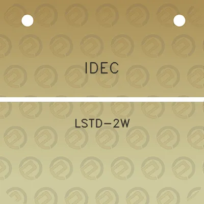 idec-lstd-2w