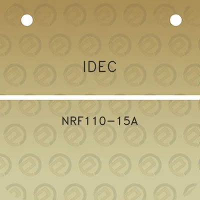 idec-nrf110-15a