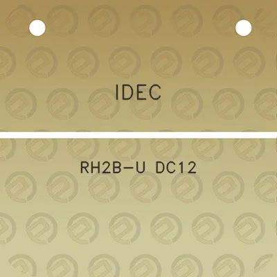 idec-rh2b-u-dc12