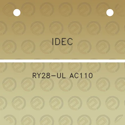 idec-ry28-ul-ac110