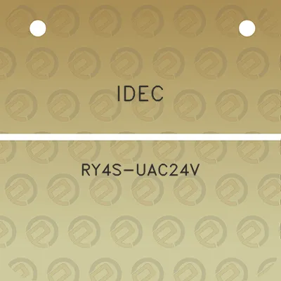 idec-ry4s-uac24v