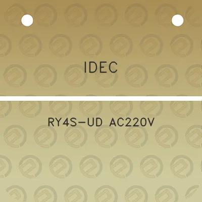 idec-ry4s-ud-ac220v