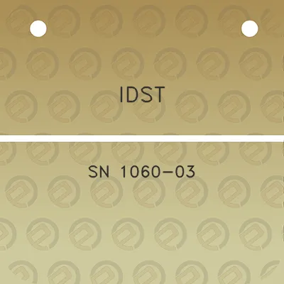 idst-sn-1060-03