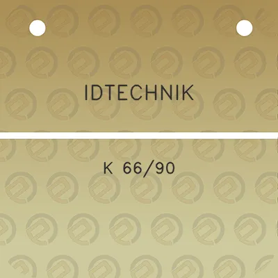 idtechnik-k-6690