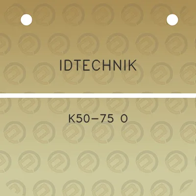 idtechnik-k50-75-o