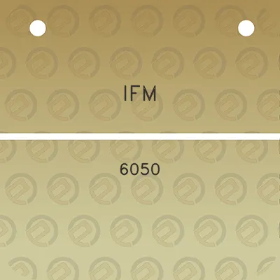 ifm-6050