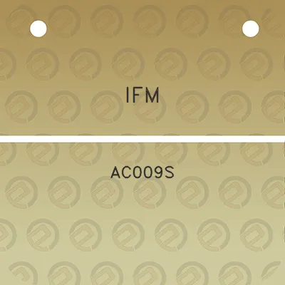 ifm-ac009s