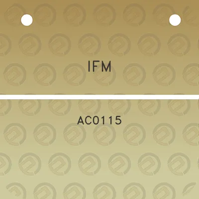 ifm-ac0115