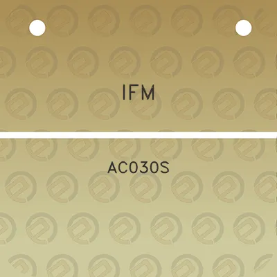 ifm-ac030s