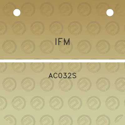 ifm-ac032s