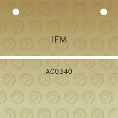 ifm-ac0340