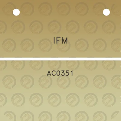 ifm-ac0351