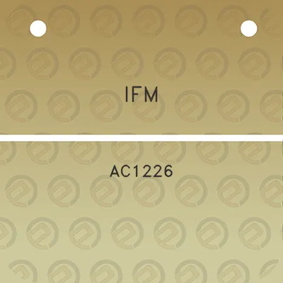 ifm-ac1226