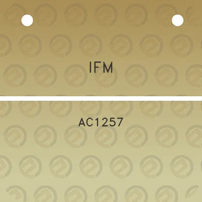 ifm-ac1257