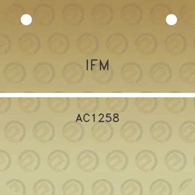 ifm-ac1258