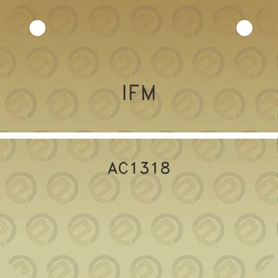 ifm-ac1318