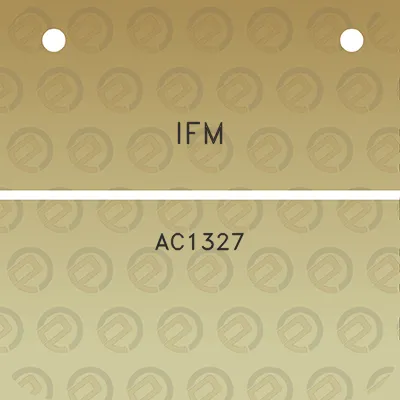 ifm-ac1327