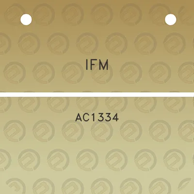 ifm-ac1334