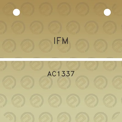 ifm-ac1337