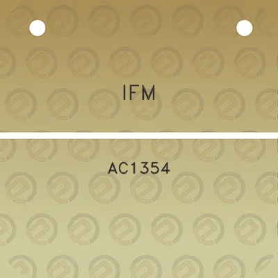 ifm-ac1354