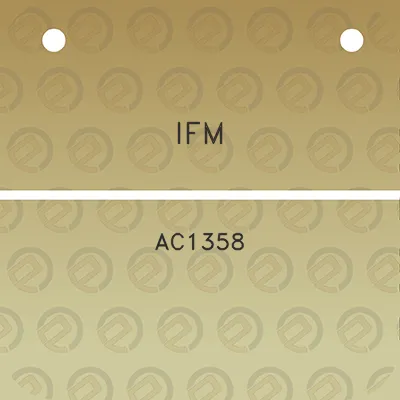 ifm-ac1358