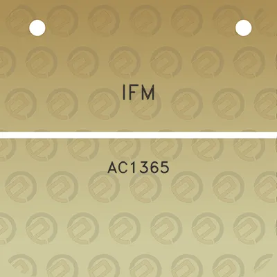 ifm-ac1365