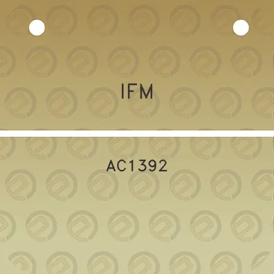 ifm-ac1392