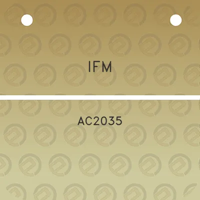 ifm-ac2035