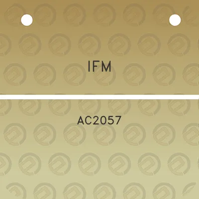 ifm-ac2057