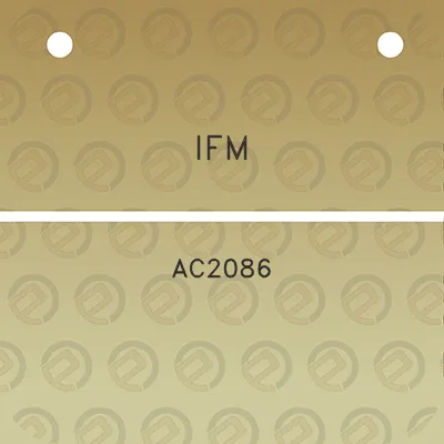 ifm-ac2086