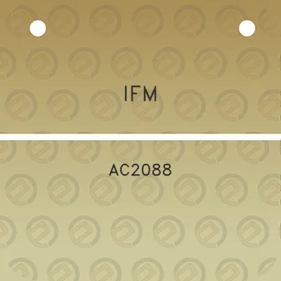 ifm-ac2088