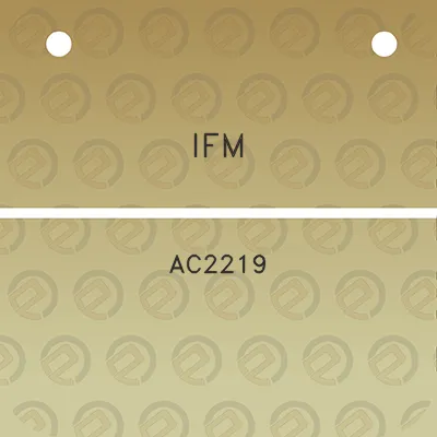 ifm-ac2219